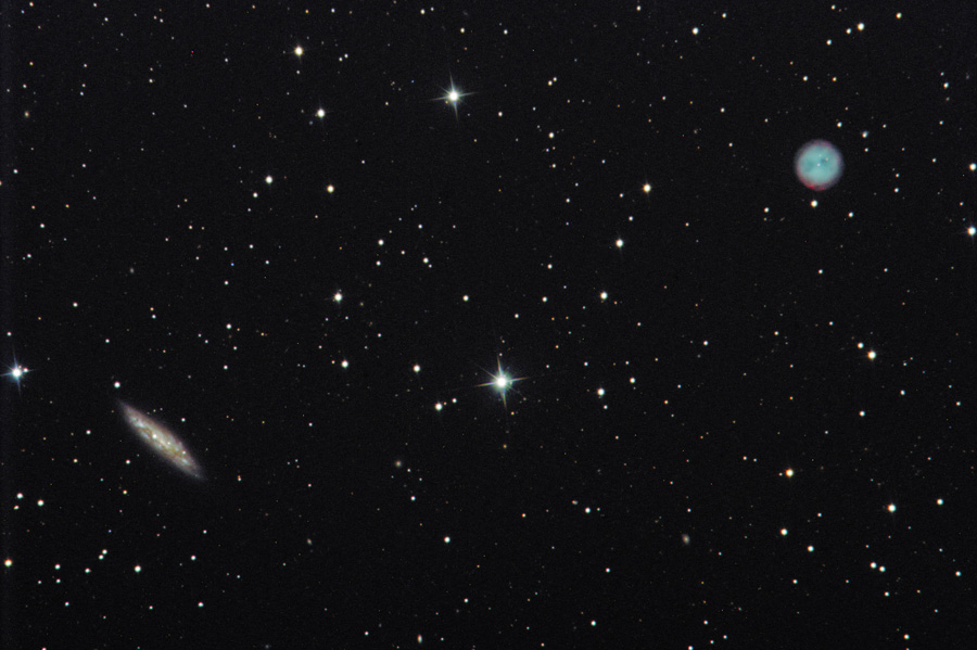 M108 und M97, der Eulennebel (UMa)