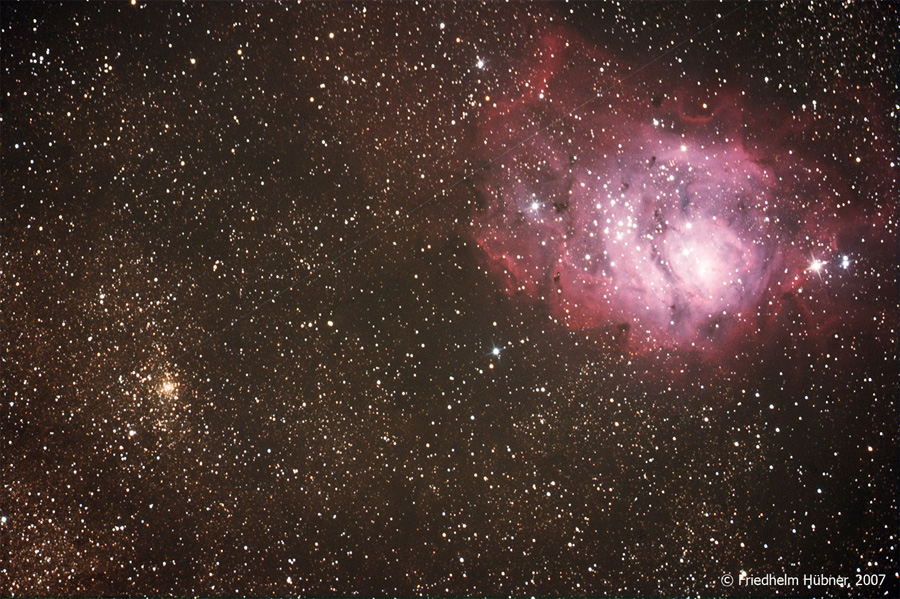M8, Lagunen-Nebel (Sag)