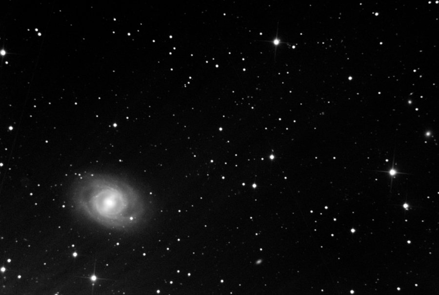 M95 mit Supernova SN 2012w (Leo)