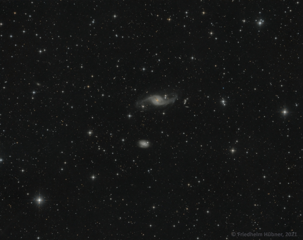 NGC 3718, NGC 3729 und Hickson 56 (UMa)