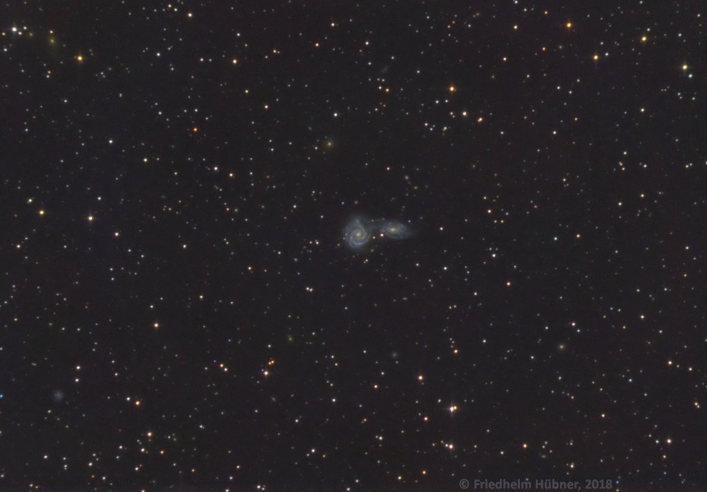 NGC 5427 und 5426 (Vir)