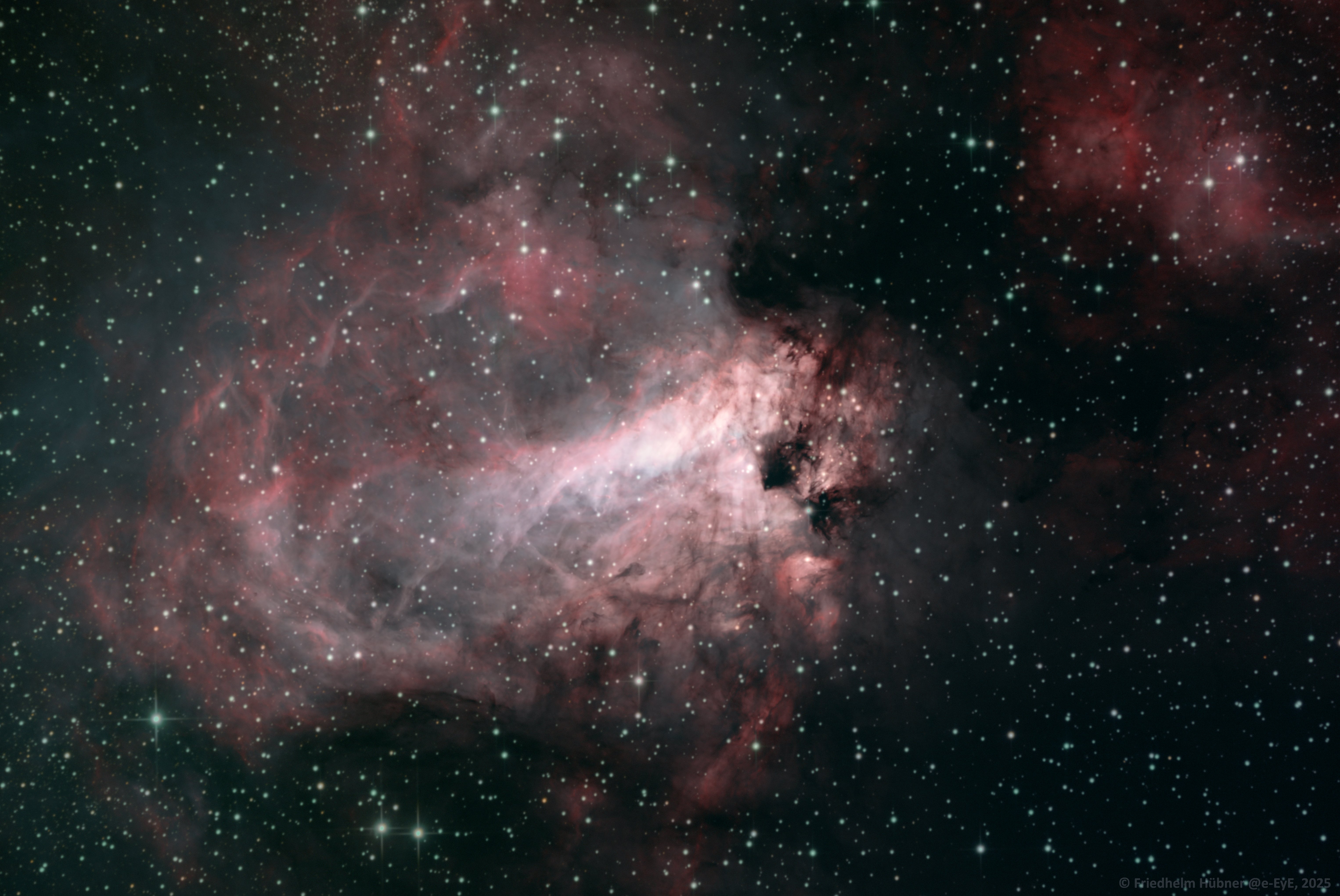 M17 (Sgr), Omega- oder Schwanennebel