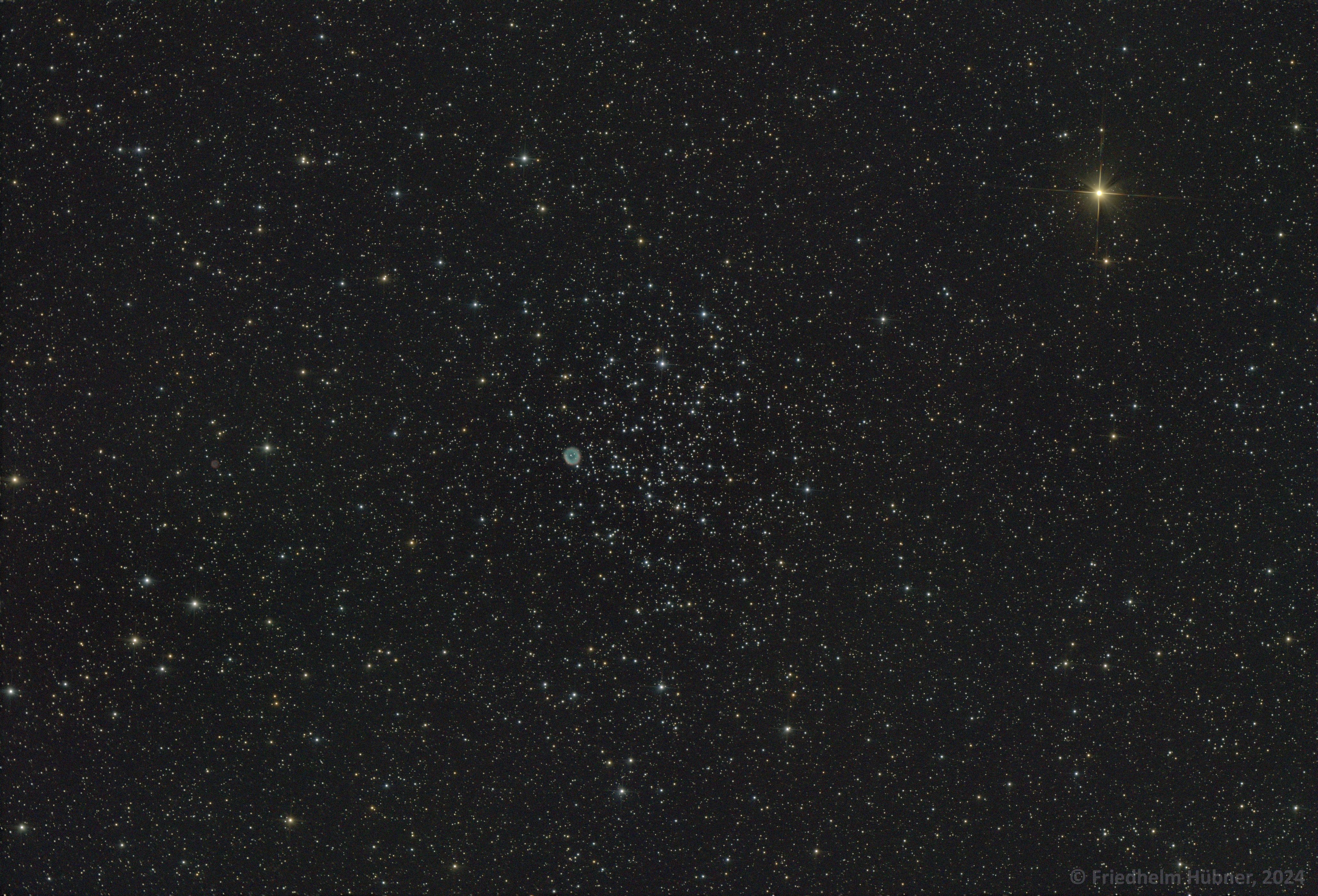 M46 und NGC2438 (Pup)