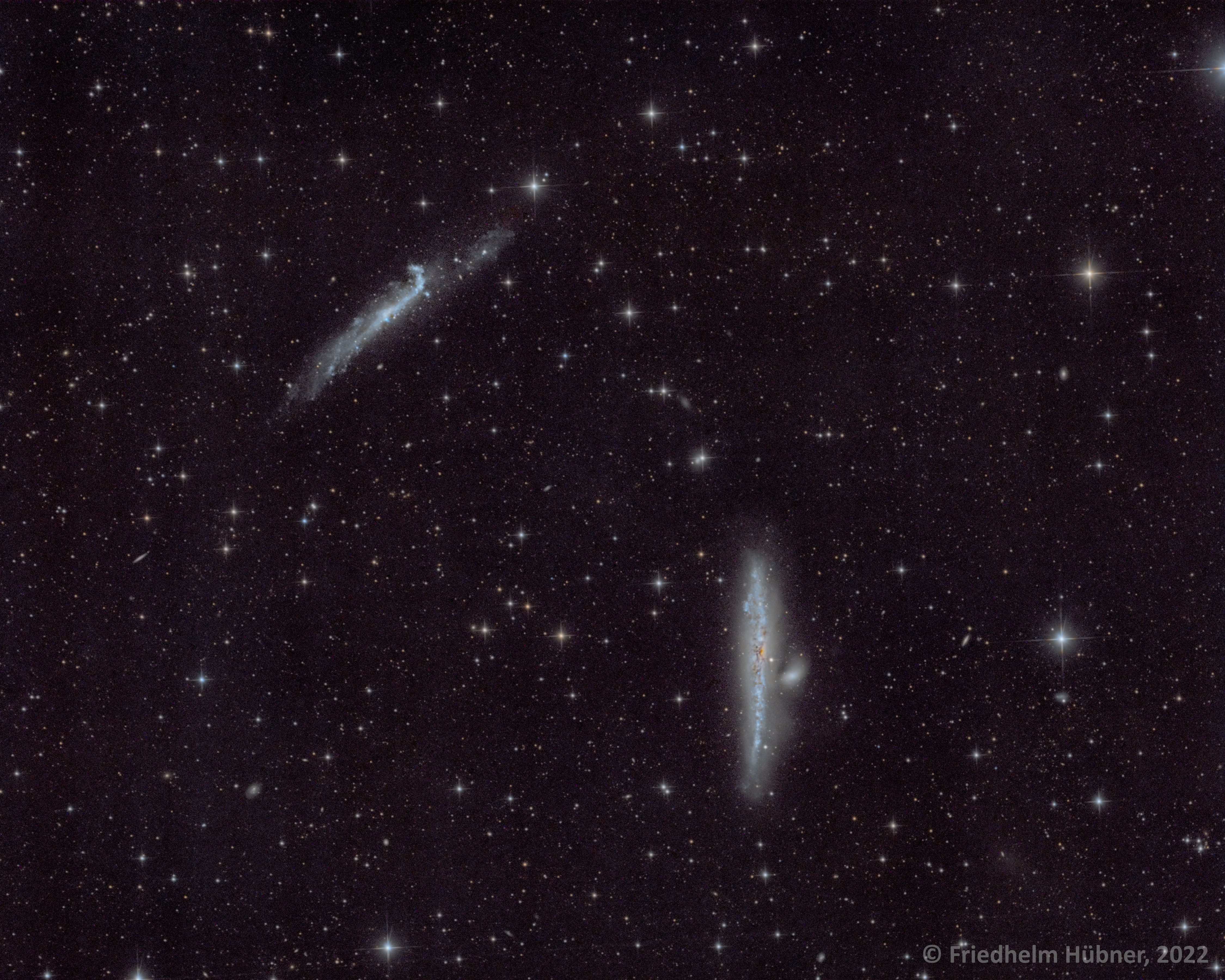NGC 4631 and NGC 4656 (CVn)