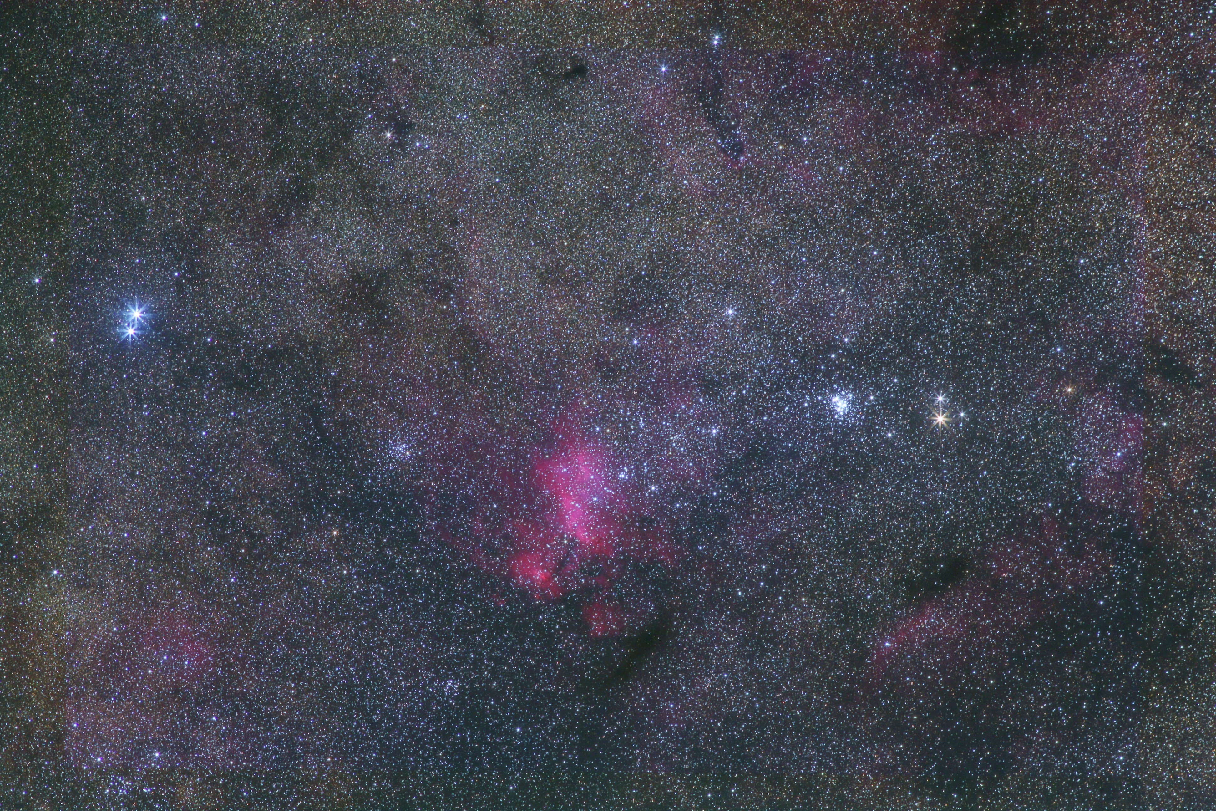 NGC 6231, IC 4628 (Sco)