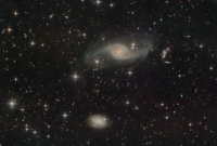 NGC 3718, NGC 3729 and Hickson 56 (UMa)
