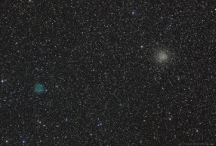 IC1295 und NGC 6712 (Sct)